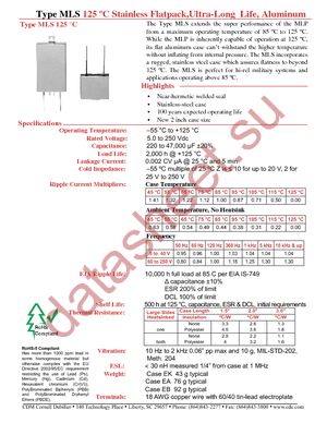 MLS401M150EK0A datasheet  